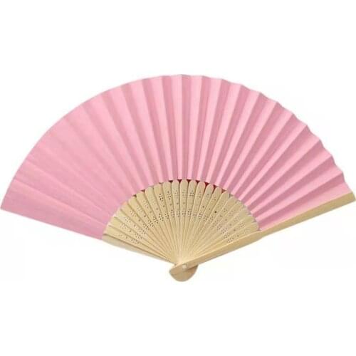 Folding Fan Vintage Handmade Fold Hand Held Flower Silk Fan Art Craft Gift Wedding Party Dance Hand Fan Home Decor