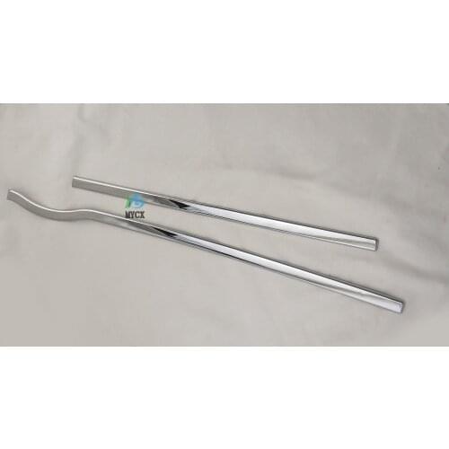 High quality ABS for Toyota AVANZA 2003 Rear window trim strips Post LOGO bottom trims Decoration 2pcs