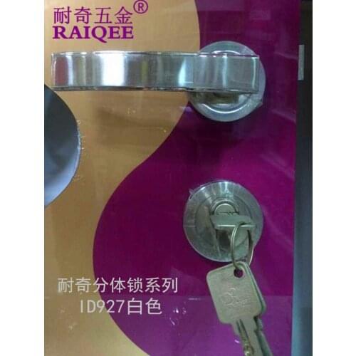 Factory outlets] resistance odd split room door lock handle lock toilet door, comes escape function
