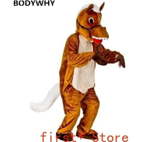 Horse Mascot Costume Furry Cosplay Suit Party Funny Game Outfit Cartoon Interesting Character for Advertising Adults Size Hot