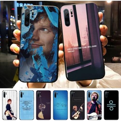 Ed Sheeran Hard Phone Case Funda For Huawei P40 P10 P20 P30 Lite 2016 2017 2019 plus pro P smart