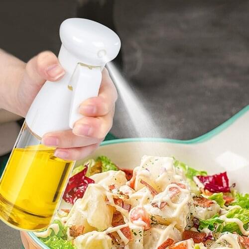 210ml Oil Spray Bottle Cooking Baking Vinegar Mist Sprayer Barbecue Spray Bottle for Kitchen Grilling Roasting Salad Sauce Spray