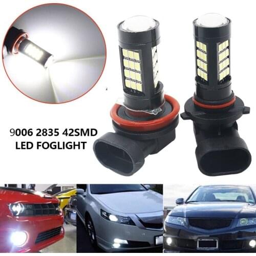 2X 9005 9006 H11 P13W led bulb 42 SMD led car H8 H9 Fog Light Lamp Bulbs White