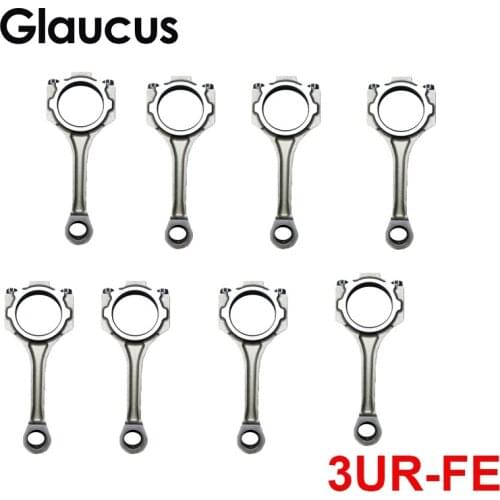 8pcs 3UR 3URFE engine connecting rod conrod for Toyota Tundra Sequoia Land Cruiser 200 Series Lexus LX 570 5663cc 5.7L 2006