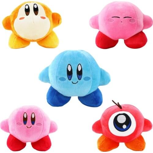 14cm Kawaii Kirby Plush Toy Waddle Doo Star Dolls for Girls Birthday Gifts