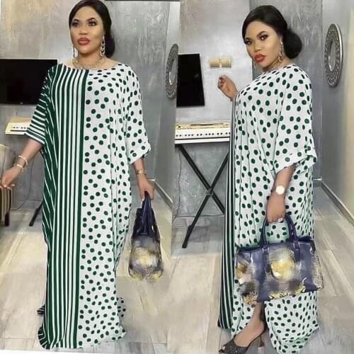 African Dresses For Women Dashiki Traditional African Maxi Dress 2 piece Summer Plus Size Boubou Robe Africaine Femme Clothes