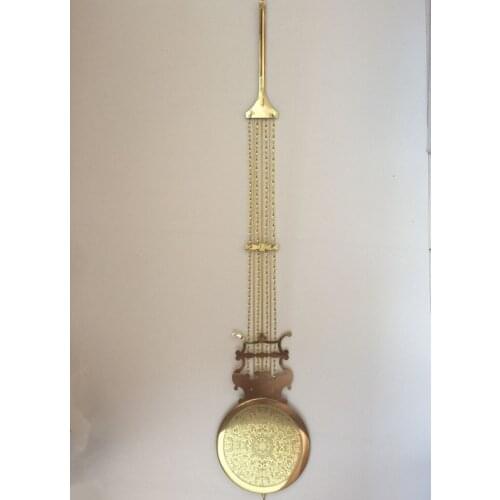 Large Parts Accessories Clock Movement Kit Wall Clock Modern Design A Pendulum Metal Luxury Mecanismo Reloj Wall Watch EH50CL