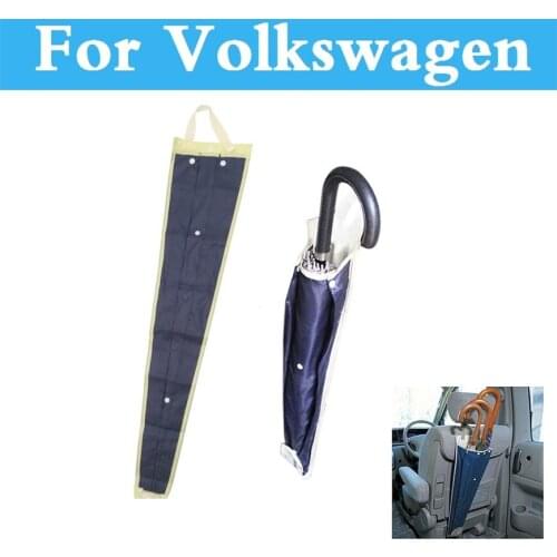 Car Seat Back Waterproof Umbrella Storage Organizer Cover Case For Volkswagen Golf Gti Golf Plus Golf R Beetle Bora Eos Fox