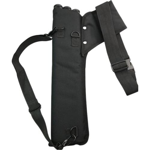 Archery Quiver 3 Tubes Quiver Arrows Holder Portable Back For Arrow Hunting Back Arrow Quiver Tube with Strap Drop Shipping