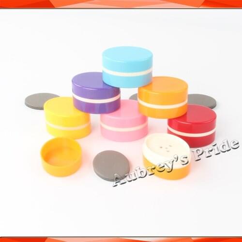 5Pcs Cartoon Oval 30x40MM Holder plus Rubber Pad for Photosensitive Portrait Flash Stamp Machine