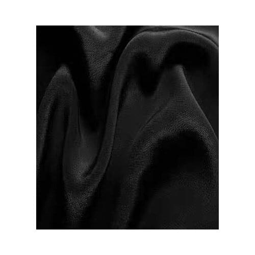 16 mm Elastic Silk Crepe De Chine Fabric 100% mulberry silk 108 cm width Silvery black blue purple 10 meters small wholesale