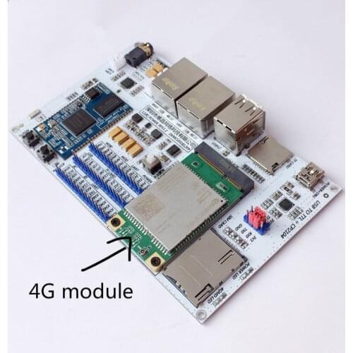 MT7688 16MB+128MB Wifi Audio and Video Testing USB Multifunctional Assessment Board