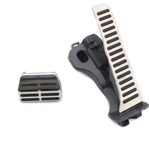 For VW Scirocco 3 Golf 5 Golf 6 R Passat B6 B7 CC LHD Stainless Steel Pedal Covers Set 1K1 064 205 A 1K1 723 503