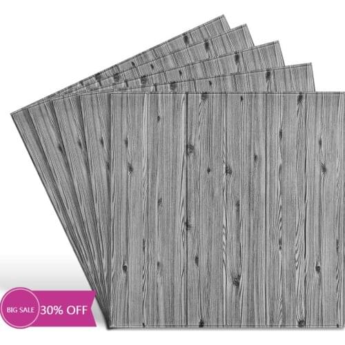 3D Wall Panels Peel Stick Wall Panels for Interior Wall Decor Self-Adhesive Foam Wall Tiles Wood for TV Background Wall Decor