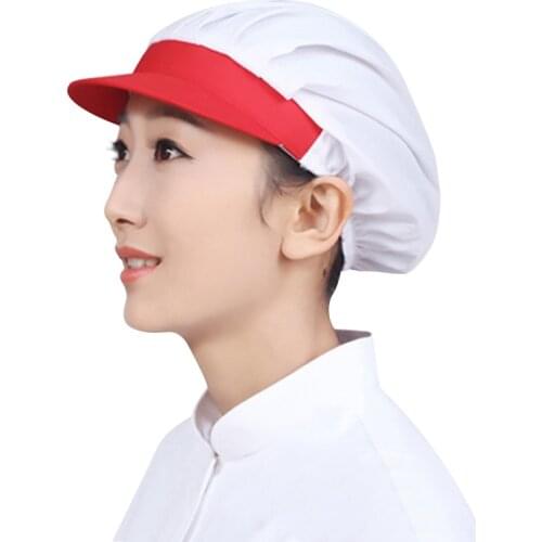New Chef Uniform Kitchen Chef Hat Men Women Catering Cooking Caps Hotel Restaurant Bakery Waiter Work Wear Hats Breathable