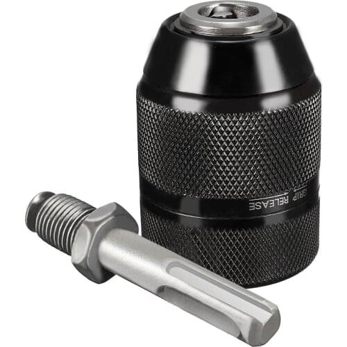 2-13mm Keyless Drill Chuck Drilling Adapter Converter SDS Tool Adaptor Hardware Tool Accessories