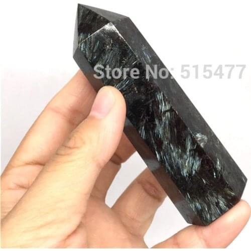 Natural astrophyllite Obelisk Crystal Wand Point Healing