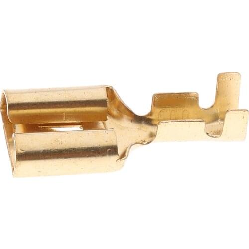 Easy Install 50x Crimp Terminal Cable Female Spade Connector