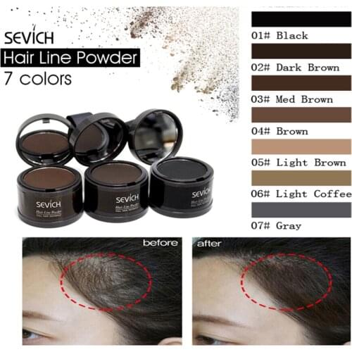 Hair Shadow Powder Hair line Modified Repair Hair Shadow Trimming Powder Makeup Hair Concealer Natural Cover Beauty Edge Control