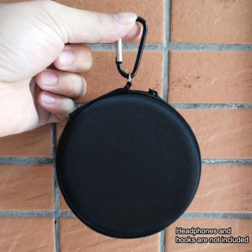 Protective Case Pressure-resistant Dustproof Mini Headphone Storage Pouch Bluetooth Small Speaker Storage Bag for KOSS-Porta Pro