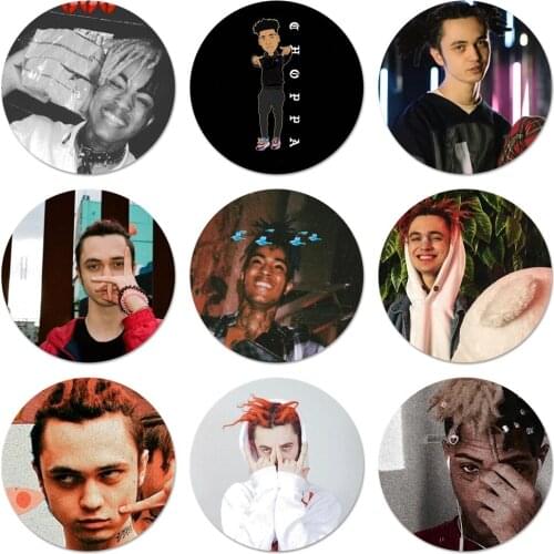 GONE Fludd Rapper Icons Pins Badge Decoration Brooches Metal Badges For Backpack Decoration 58mm