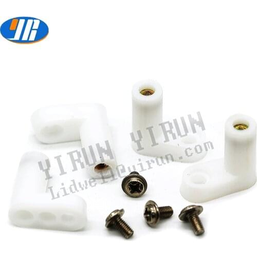 20 pcs/lot L Type PCB feet with screw for arcade jamma game board PCB Mounting Feet game machine board