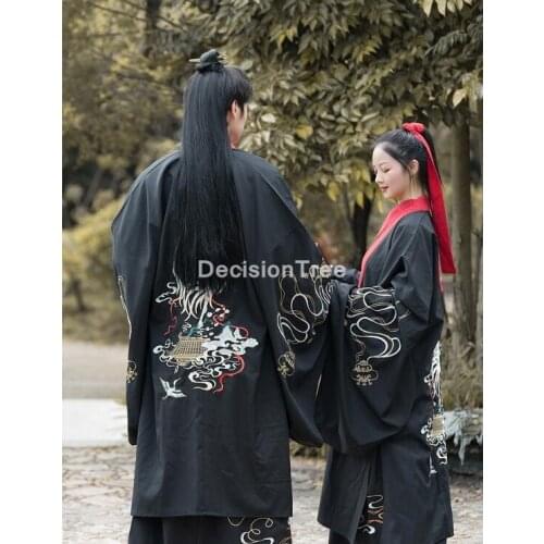 2021 male female cosplay costume hanfu for stage performance or photography sword men hanfu elegant costume tang clothing hanfu
