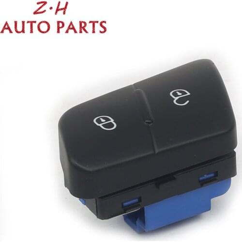 3C0 962 125 B New Driver Side Door Central Door Lock Locking Switch Button For VW Passat B6 3C 2006-2011 3C0 962 125 B REH