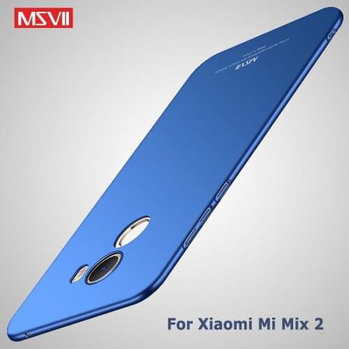 Mi Mix 2 Case Msvii Slim Matte Cover Xiaomi Mi Mix 2S Case Xiomi mix 2 S Mix2s Scrub PC Cover For Xiaomi Mix 2S Mix2 Phone Cases