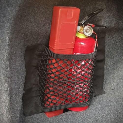 Car trunk elastic mesh storage bag For BMW 1 2 3 4 5 6 7 Series X1 X3 X4 X5 X6 325 328 F30 F35 F10 F18 GT E36