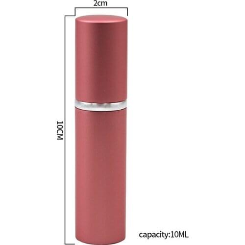 10pcs 10ml Mini Portable For Travel Refillable Perfume Bottle With Spray Empty Cosmetic Containers With Atomizer Spray Bottle