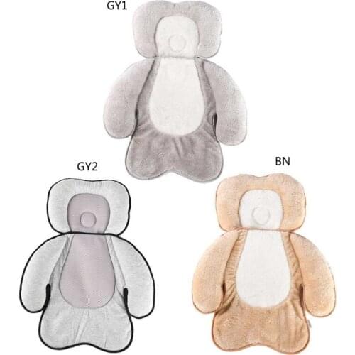 H3CD Baby Stroller Cushion Sleeping Mattress Warm Mat Pillow Infant Pushchair Pram Seat Neck Protection Pad Support