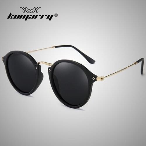 KUMARRY Fashion Oval Polarized Sunglasses Men Women NEW Luxury Brand Designer Vintage Casual Sun Glasses oculos UV400 5A KTM007
