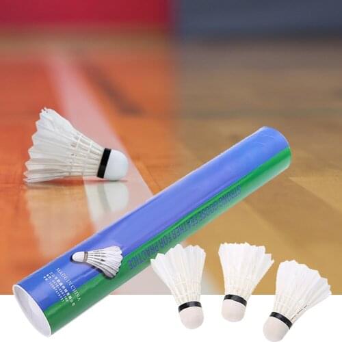 Goose Feather Ball Training Plastic Practice Badminton Speed Nylon Sports Durable ​Accessories Supplies Badminton Ball