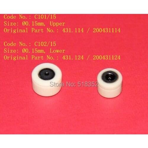 Charmilles diamond guide set d=0.15mm,upper &lower( 1set=2pcs c101+c102) 104433440 (200431114 + 200431124)WEDM-LS Machine Parts