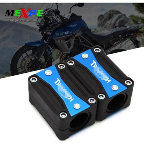 Suitable for Triumph Tiger 800 900 Explorer 1200 1200/XCA 1050i 955i 800/XC Installed on bumper Floor protection Retrofit