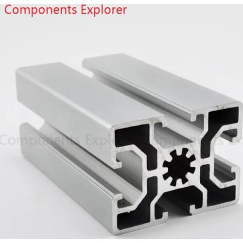 Arbitrary Cutting 1000mm 4560 Aluminum Extrusion Profile,Silvery Color