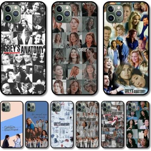 TV series grey Phone Case cover For iphone 12 pro max 11 8 7 6 s XR PLUS X XS SE 2020 mini black cell shell
