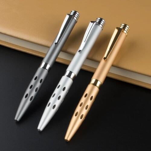 MINI MONTE MOUNT Ballpoint Pen CONVIENCE Silver Metal Gray gold 3 COLORS FOR CHOOSE