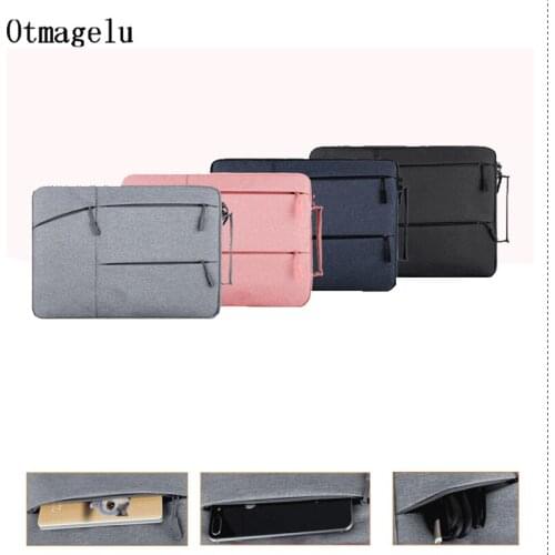 Laptop Bag For Macbook Air Pro Retina 11 12 13.3 14 15 15.6 inch Multifunction Laptop Sleeve Case Notebook Bag Women Men Handbag