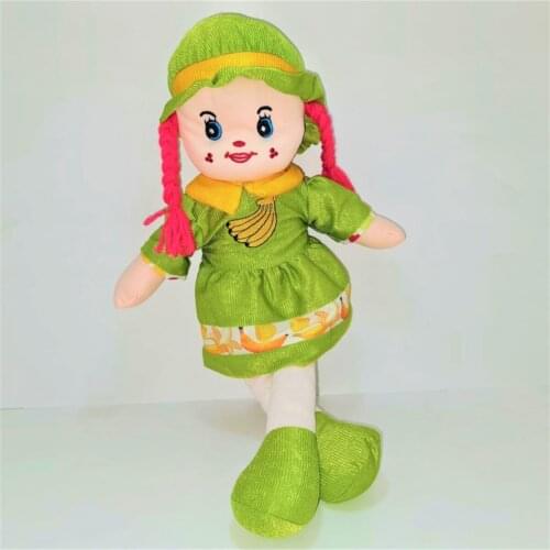 Green Musical Cloth Baby 50 cm