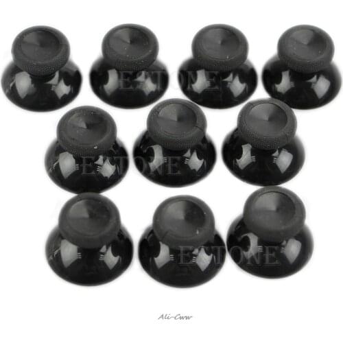 10Pcs Black Replacement Analog Thumbstick Thumb Stick for Xbox one Controller