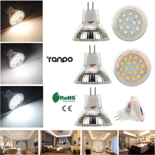 10Pcs MR11 LED Spot Light Bulbs 12V 24V 30V 2835 SMD 2W 3W 12/18 LED Chips Cool Warm White Lamp Replace 10W 20W Halogen Light