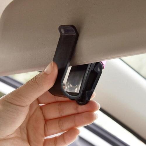 Car sun visor glasses clip single and double clip car card holder document holder