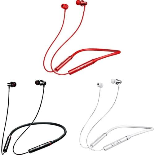 Lenovo HE05X Wireless Neckband Earbuds Bluetooth-compatible 5.0 In Ear Headphones IP65 Waterproof Sports Headset with Microphone