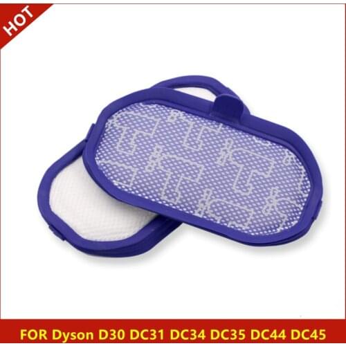 HEPA Filter Parts Replacement For Dyson D30 DC31 DC34 DC35 DC44 DC45 Vacuum Cleaner Washable Filter Accessories