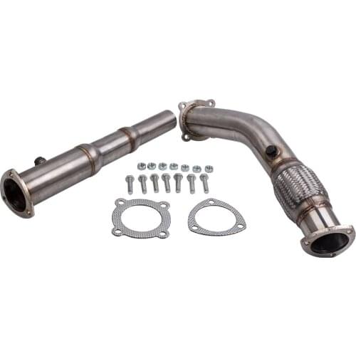 Stainless Steel T304 Decat Downpipe for Seat Leon 1M1 1.8T-20V 132kW 2001-2006 for VW Mk4 Volkswagen 1.8T Golf Jetta Beetle New