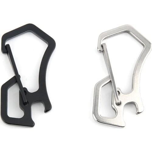 Stainless Steel Outdoor EDC Multi Keyring Bottle Opener Key Chain