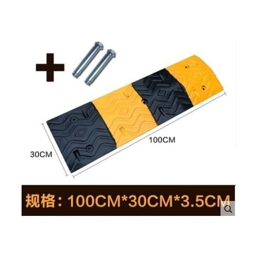 Deceleration rubber belt, road speed reducer, automobile parking slope, cushion shock belt speed limit ridge, tire repair tool