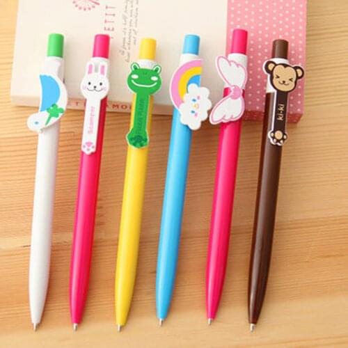 Creative wing Mini Ballpoint Pen Cute gel pen Signature Pen Escolar Papelaria School Office Stationery Supply Promotional Gift